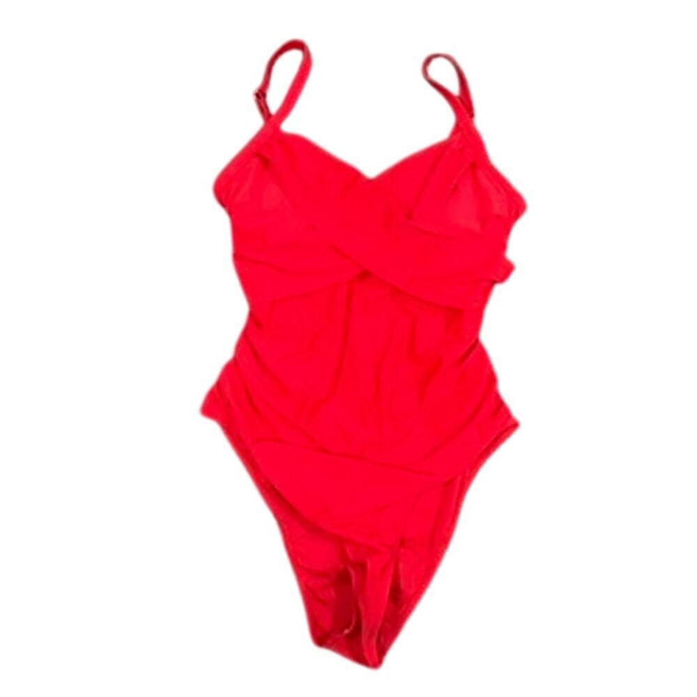 SHEIN Red One-Piece Swimsuit